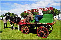 H4374 : Vintage cart - 179th Omagh Annual Agricultural Show 2019 by Kenneth  Allen