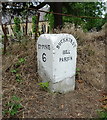 Milestone on High Road (A121)