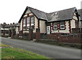 Edwardian school building in Bute Town near Rhymney