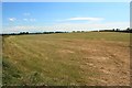 NZ3722 : Mown grass field, West House Farm by Graham Robson