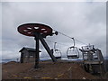 NO1377 : Chairlift on The Cairnwell by Iain Russell