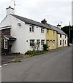 Llanfrynach houses, Powys