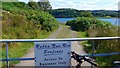 Entry to Rubha-Nan-Ron Seafoods, Seil