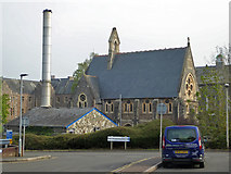 SX9391 : Wonford House - chapel and boiler house by Chris Allen