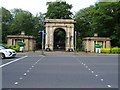 Gateway and lodges to Haigh Hall Park