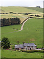 Powys farmland north-west of Llanfihangel-Nant-Melan