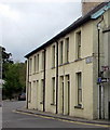 Castle Street houses viewed from Market Square, Newcastle Emlyn