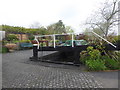 SX8174 : Garden Centre - replica canal lock by Chris Allen
