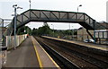 Pengam railway station footbridge