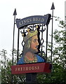 Sign for the Kings Head, North Weald Bassett