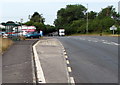 Newport Road bus stop and shelter, Trethomas