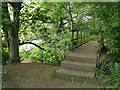 Footbridge over the Gill Beck