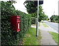 Elizabeth II postbox on Latchmore Bank, Little Hallingbury