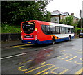 X4 bus, Merthyr Road, Ashvale, Tredegar