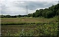 Field beside the old railway lines