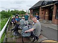 Geographers at Lock 27