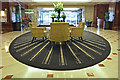 The Lobby of the Hilton