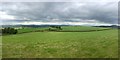 Panoramic view from the slopes of Mynydd Drumau