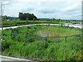 Pond at Ballymartin Park & Ride car park