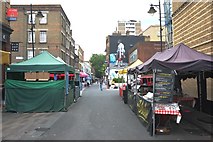TQ3282 : Street Market by Anthony O'Neil