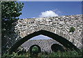 Pont Spwdwr - old and new