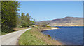 The A836 at Loch Loyal