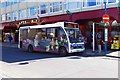 Coastal service 352 bus in Milford Street, Saundersfoot, Pembs