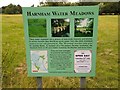 SU1329 : Information sign, Harnham water meadows, Salisbury by Brian Robert Marshall