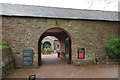 Visitor entrance at Killerton House