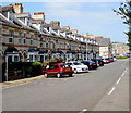 Long row of houses, Sticklepath Terrace, Barnstaple