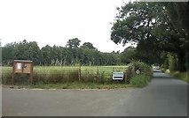 SX9796 : Left turn to Poltimore House by John C