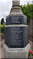 Names of the fallen on the Lydney war memorial - 4