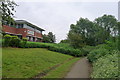 Footpath at the back of Grove Business Park, Leicester