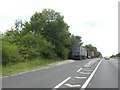 Lay-by for westbound traffic, A303 Andover bypass