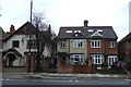 Houses on Village Road (A105), Bush Hill Park