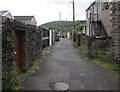 Back lane in Newbridge