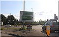 Complicated junction on the A43 north of Kettering