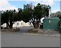 Green cabinet near trees in Pencader