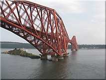 NT1379 : The Forth Bridge and Inch Garvie by M J Richardson