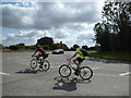 Cyclists at the Faringdon Road junction