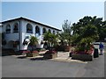 Mediterranean architecture, Welcome Family Holiday Park, Dawlish Warren