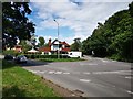 Roundabout opposite the Black Horse