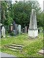 Churchill Monument and approach steps, General Cemetery