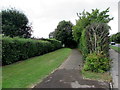 Path towards The Alders, Cwmbran