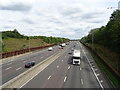 M25 clockwise, Colney Street