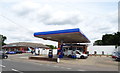 Service station on the A5183, Frogmore