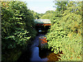 Duntocher Burn at Clydebank Industrial Estate