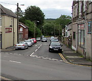 ST1597 : East along Cardiff Road, Pengam by Jaggery