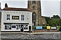 Pocklington, All Saints Church and Hair Salon