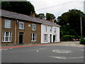 Houses alongside the A475 in Adpar, Ceredigion